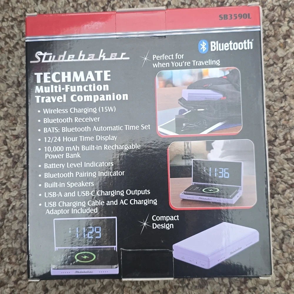 Studebaker Techmate Multi-Function Travel Companion - Picture 2 of 3